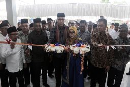 Plt Gubernur Aceh resmikan Masjid berkonstruksi bambu di Lombok
