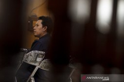 Sidang perdana bupati nonaktif Cianjur Irvan Rivano Muchtar