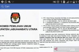 Salah input data, KPU Labura minta maaf