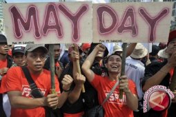 KSBSI: peringatan "Mayday" di Jambi dengan konsep pesta rakyat