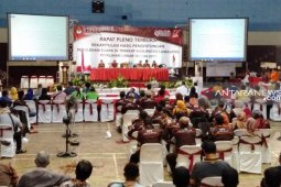 KPU Lumajang deklarasi damai sebelum rekapitulasi penghitungan suara