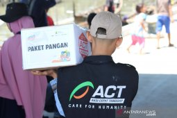 ACT Sumut sambangi Desa Jaring Halus dengan program Marhaban ya Dermawan