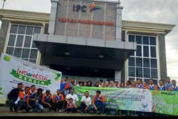 ANTARA TV - IPC Pelindo Gelar Jumat Bersih Pantai Baskara