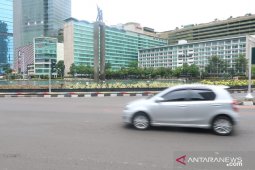 Bunderan HI "steril" dari unjuk rasa Hari Buruh Sedunia