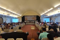 KPU Cianjur gelar rapat pleno rekapitulasi suara di Cipanas