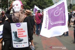 Aliansi wartawan soroti upah saat Hari Buruh