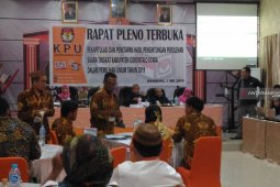KPU Gorut jadwalkan Rekapitulasi Hasil Penghitungan Suara Tiga Hari