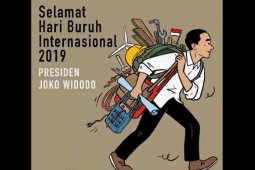 Ini pesan Presiden dalam peringatan Hari Buruh Internasional