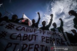 Aksi May Day di Lhokseumawe