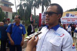 Buruh Depok ikut lakukan aksi unjuk rasa di Jakarta