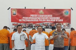 Polda Malut bongkar jaringan narkoba di Ternate