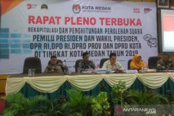 KPU Medan mulai rekapitulasi hasil Pemilu 2019