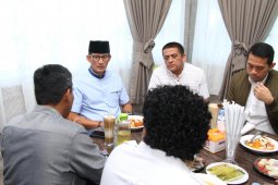 Sandiaga Uno di Aceh, santap mie Aceh dan jus kurma