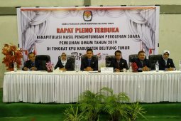 Pasangan Jokowi-Ma'ruf menang di Belitung Timur