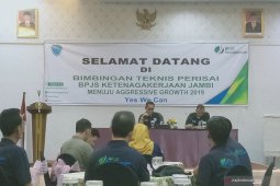 Perisai BPJS Ketenagakerjaan Jambi peringkat kedua di Sumbagsel