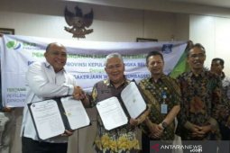 Pemprov Babel-BPJS Ketenagakerjaan tandatangani kesepakatan