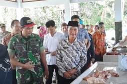 Bupati Bangka, Mulkan resmikan pasar tradisional (Video)