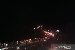 Warga Muntok pawai obor sambut Ramadhan 1440 Hijriah