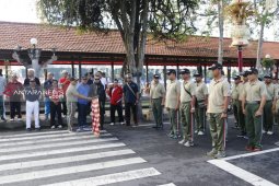 Ratusan peserta jalan santai ramaikan HUT Kota Bangli