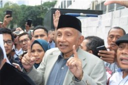Amien Rais jamin PAN tetap berada di koalisi  Prabowo-Sandi