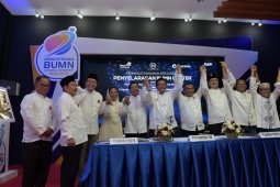 3 BUMN bersama bangun BUMN Center