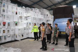 Polres Garut patroli jaga keamanan setelah pleno pemilu