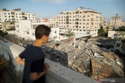 Palestina-Israel capai gencatan senjata setelah saling gempur pada Minggu