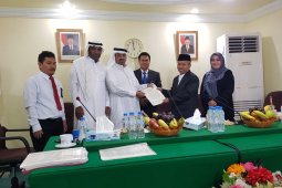 Kontrak layanan transportasi jamaah haji ditandatangani di Arab Saudi