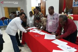 Hasil rekapitulasi KPU Jokowi-Ma'ruf unggul di Wondama