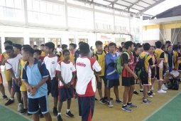 Ratusan siswa SD dan SMP Tomohon ikuti O2SN