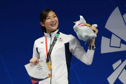 Perenang andalan Jepang Rikako Ikee berjibaku dengan pengobatan leukemia