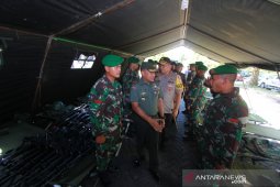 Pangdam Tinjau Rekapitulasi Suara