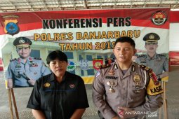 Satgas "Bali" Polres Banjarbaru amankan lima motor