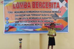 Wondama pertahankan tradisi dan budaya lewat lomba bercerita