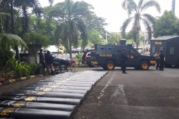 Polda Jatim perketat pengamanan hari terakhir rekapitulasi tingkat provinsi