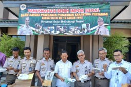 Banjarmasin Quarantine destroys 32 types of plants from seven countries
