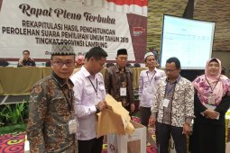 Jokowi-Ma'ruf Amin unggul di Kabupaten Pesawaran