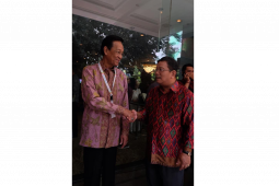 Bupati Sekadau Rupinus Hadiri Forum Perencanaan Musrenbangnas 2019