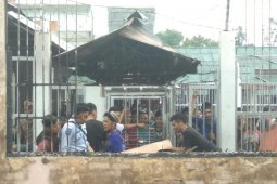 Sebanyak 15 tahanan kabur Rutan Siak masih diburu