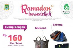 Program Ramadan Sedekah berhasil  kumpul dana Rp800 juta dalam sepekan