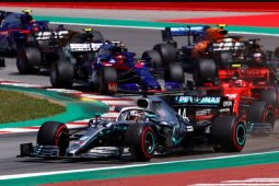 Juarai GP Spanyol, Lewis Hamilton kembali ke puncak
