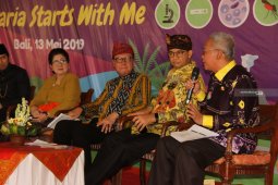 HST dapat penghargaan sertifikat Eleminasi Bebas Malaria dari Menkes