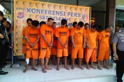 Polres Bogor tangkap empat pelaku pencurian sepeda motor
