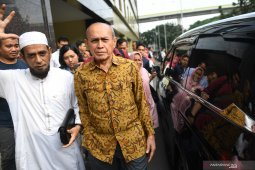 Sebagai saksi Eggi, Kivlan Zen datangi Polda Metro