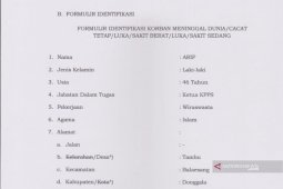 KPU usahakan santunan Rp30 Juta bagi ahli waris KPPS