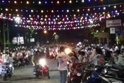 Lulusan SMA/SMK Kota  Jambi "kuasai" kawasan Tugu Keris
