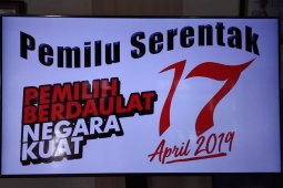 KPU sudah selesaikan 18 provinsi dan kini rekapitulasi suara 7 provinsi