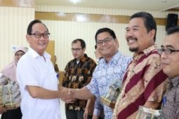 Seorang penyandang  disabilitas ikuti UTBK gelombang kedua