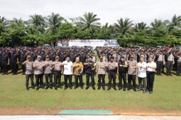 Polda Kalbar kirim 440 personel Brimob dan Ditsamapta ke Jakarta