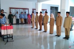 Wabup Madina lantik sembilan pejabat Eselon II dan III